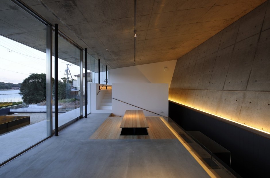 minimalist interior concrete   